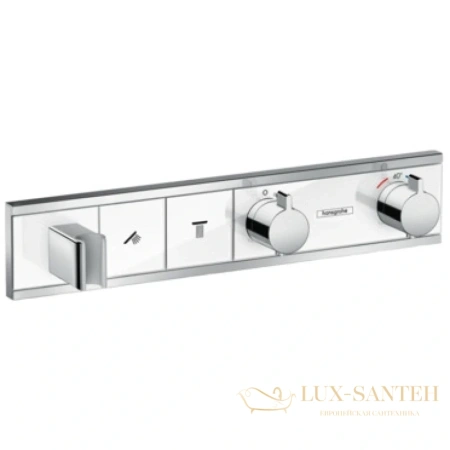 смеситель термостатический для душа hansgrohe rainselect 15355400 на 2 потребителя