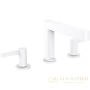 смеситель для раковины hansgrohe finoris 110 76033700, со сливным клапаном push-open, матовый белый,