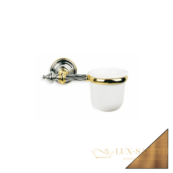 стакан керамический stil haus giunone g10(25) настенный, бронза