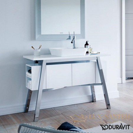 раковина накладная duravit cape cod 2340460000 460х460 мм, белый