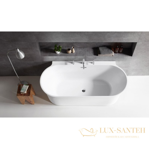 акриловая ванна belbagno bb409-1500-800 150х80 без гидромассажа, белый
