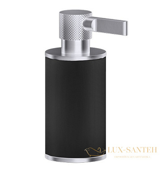 дозатор gessi inciso 58538.149, finox brushed nickel/черный