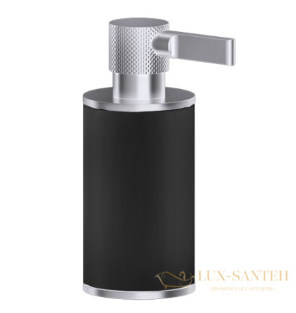 дозатор gessi inciso 58538.149, finox brushed nickel/черный