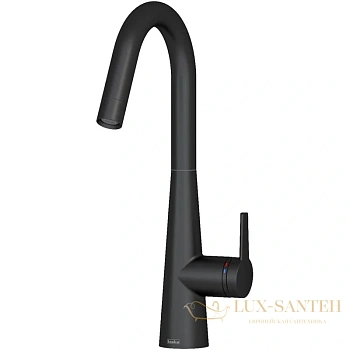 смеситель teska axis e4108 для кухни, черный матовый