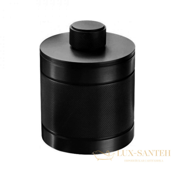 контейнер bertocci officina 01 127 7532 0800 с крышкой, черный матовый