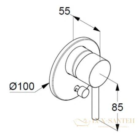 комплект для душа kludi bozz 38736n076 7 в 1 верхний душ 250 мм, золото матовое