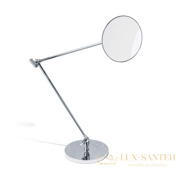 косметическое зеркало настольное decor walther round spt 70 0102800, увеличение x5, хром