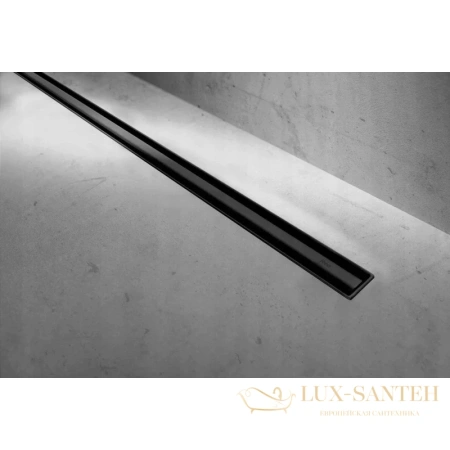 душевой канал rea neo slim pro rea-g8903 900 мм, черный матовый