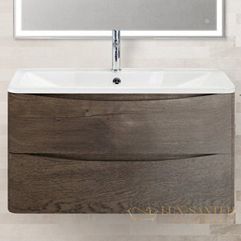 тумба под раковину belbagno acqua acqua-900-2c-so-rng подвесная, robere nature grigio
