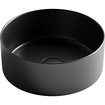 раковина ceramica nova element cn6032mb 35,8x35,8 см, черный матовый