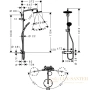 душевая система hansgrohe raindance select s 240 showerpipe 27115000 хром