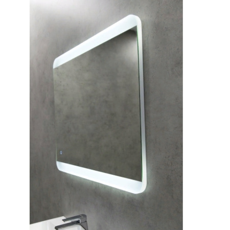 зеркало belbagno spc spc-cez-700-600-led-btn 70 см с кнопочным выключателем, с подсветкой 