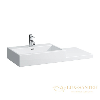раковина laufen living 8.1843.2.000.135.1 подвесная 100 см, белый глянцевый