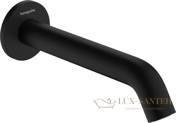 излив для ванны hansgrohe tecturis s 73411670, черный матовый
