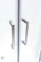 душевая дверь cezares molveno molveno-bf-2-180-p-cr 180 см профиль хром, стекло рифленое