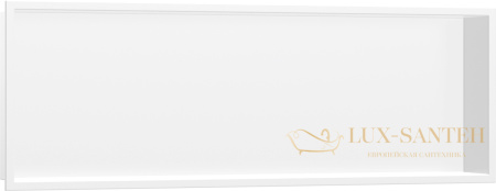 полка hansgrohe xtrastoris original 56067700 матовая белая