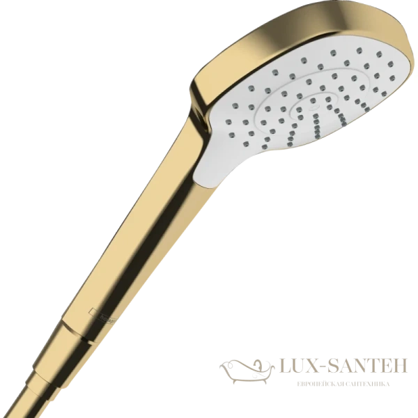 ручной душ hansgrohe croma select e 1jet 26814990 полированное золото