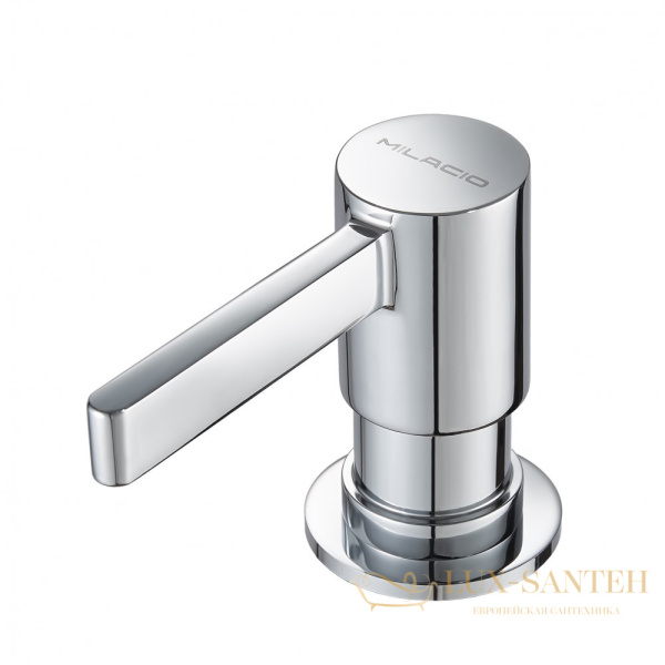 дозатор для жидкого мыла встраиваемый milacio mcu.933.cr, хром