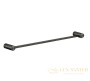 полотенцедержатель gessi 316 accessories 54800.707 45 см, black metal brushed pvd
