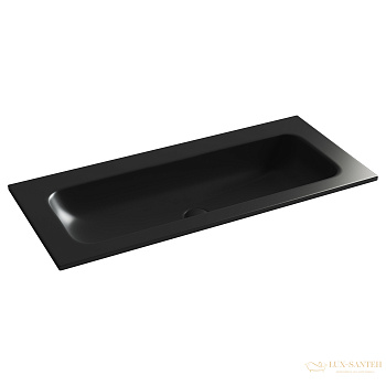 раковина встраиваемая сверху ceramica nova grace cn7013mbwx, без отверстий под смеситель, 1010*457*137мм, черный матовый