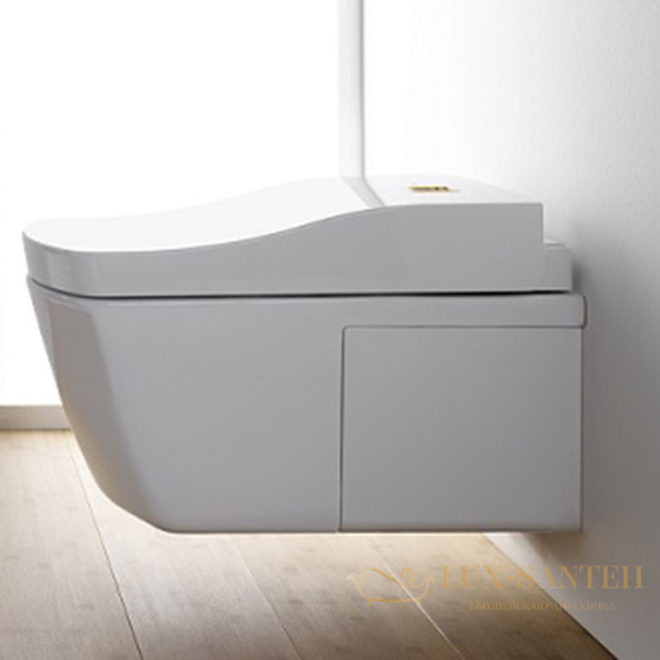 унитаз подвесной безободковый, toto neorest, cw996pvd#nw1, 423x666x410 мм, cefiontect, tornado flush, белый