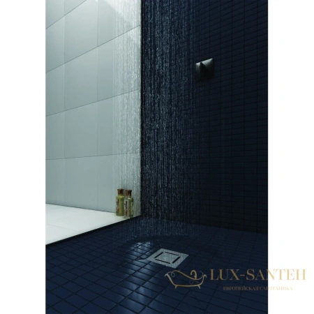 душевой трап berges platz norma 091059 148x148/50 мм, хром