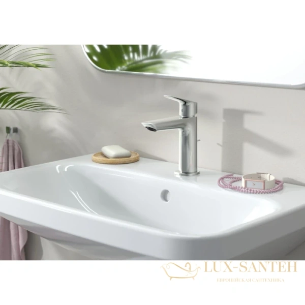 смеситель для раковины hansgrohe logis fine 71251000 хром
