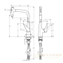 смеситель для кухни hansgrohe talis select m51 72823000 хром
