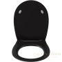 сиденье для унитаза allen brau fantasy 4.11005.an с микролифтом, антрацит