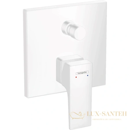 смеситель для ванны hansgrohe metropol 32546700, белый матовый