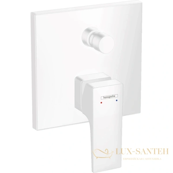 смеситель для ванны hansgrohe metropol 32546700, белый матовый