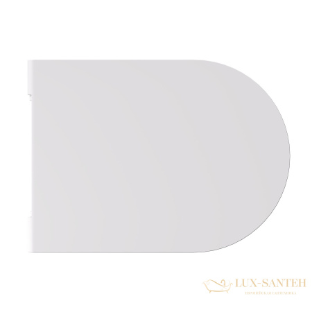 сиденье для унитаза softclose, alice hide, mc3109s, белый матовый