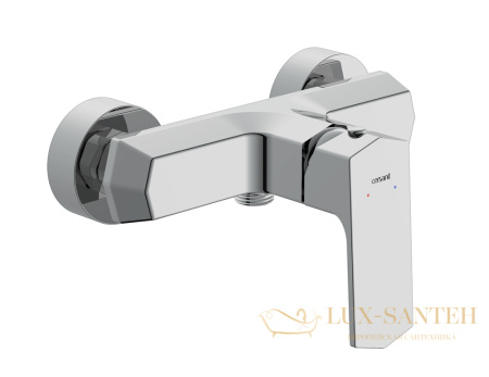 смеситель cersanit wisla для душа, 63057, хром