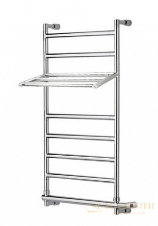 полотенцесушитель электрический margaroli sereno 584/8 58447508pcrb box, с полкой, 92,7х57, хром