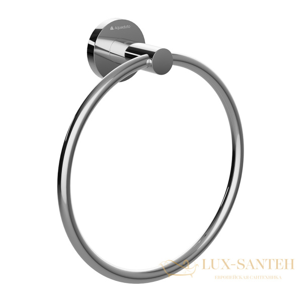 полотенцедержатель-кольцо aqueduto ponto pon0500, хром