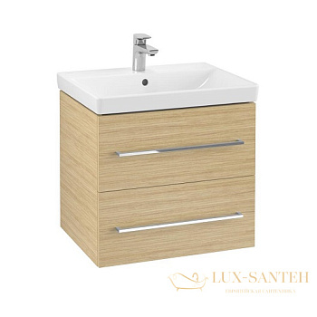 тумба под раковину villeroy & boch avento a89000vj 630x514x452 мм, nordic oak