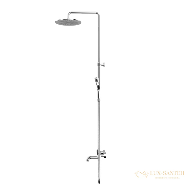 термостатическая система для ванны наружного монтажа whitecross y y1234topcr, хром