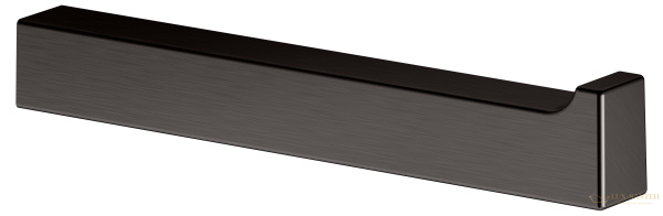 держатель запасного рулона туалетной бумаги keuco edition 11, 11163350000, титан черный шлифованный