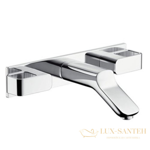 смеситель для раковины, встраиваемый, axor urquiola, 11042000, с донным клапаном (внешняя часть), хром