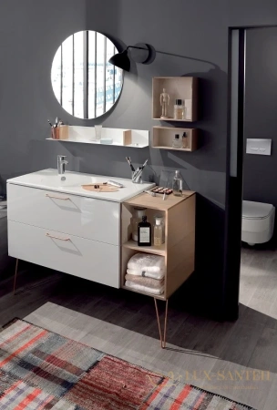 зеркало jacob delafon odeon rive gauche eb1291-nf 90 см