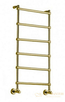 полотенцесушитель водяной margaroli sole 4424706gon, высота 107.2 см, ширина 53 см, золото