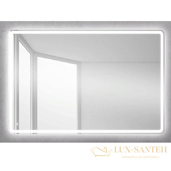 зеркало belbagno spc spc-mar-1200-800-led-btn 120 см с кнопочным выключателем, с подсветкой