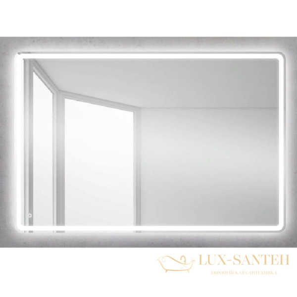 зеркало belbagno spc spc-mar-1200-800-led-tch 120 см с сенсорным выключателем, с подсветкой