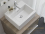 раковина laufen living 8.1543.3.000.104.1 накладная 45 см, белый глянцевый