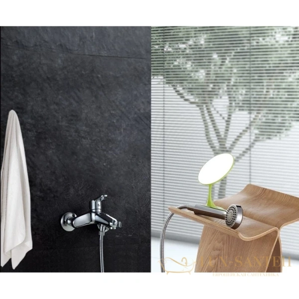 смеситель d&k rhein.marx da1393201 для ванны, хром