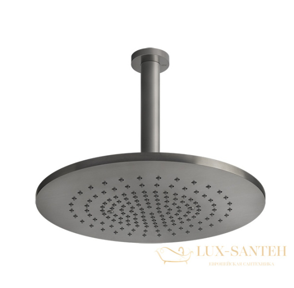 верхний душ gessi 316 shower 54152.239 ø 355 мм, steel brushed