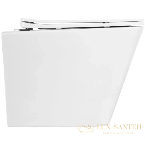 сиденье belbagno due bb3103/3106sc для унитаза с микролифтом, белый