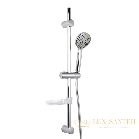 душевой гарнитур fima carlo frattin sliding rail f2297ncr, хром