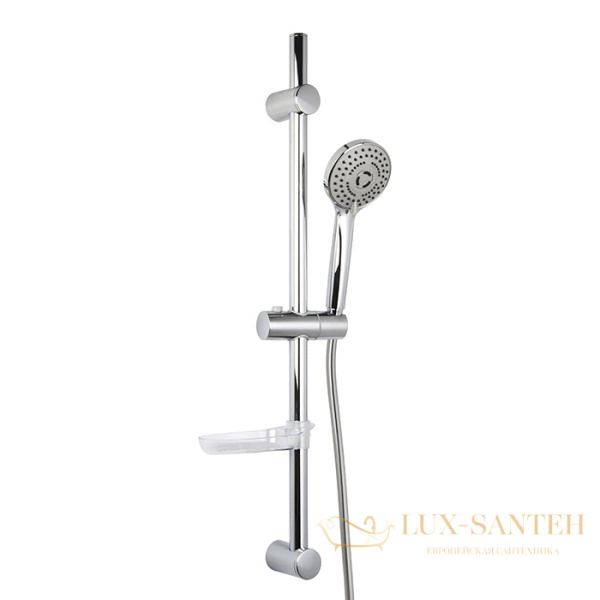 душевой гарнитур fima carlo frattin sliding rail f2297ncr, хром