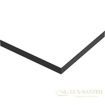 панель для поддона jacob delafon tolbiac e6d335ru-ngm 100х100 см, черный матовый